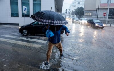 Mau tempo lança caos em Portugal